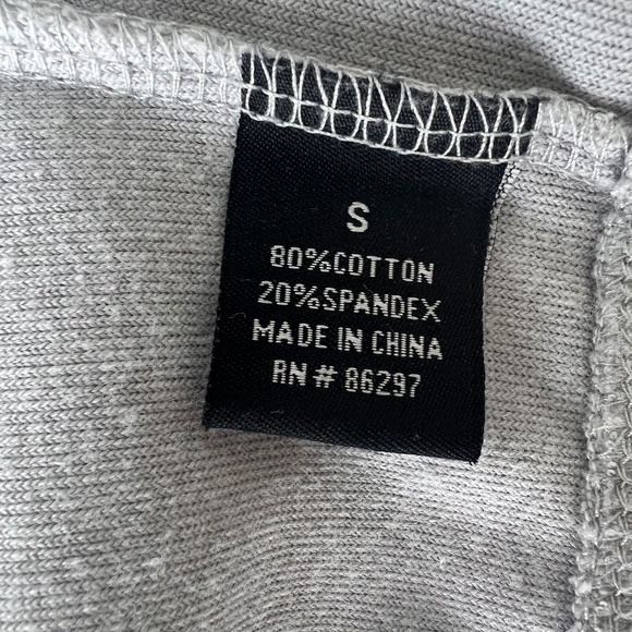 BCBGMaxAzria Velour Tracksuit Light Gray S - Picture 15 of 15